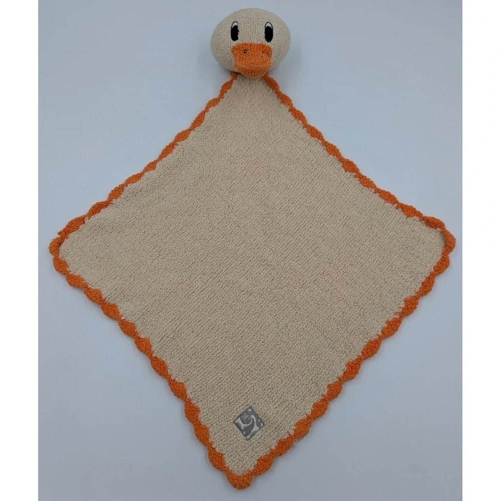 Kashwere‎ Kreature Duck Soft Chenille Lovey Baby Snuggly Security Blanket